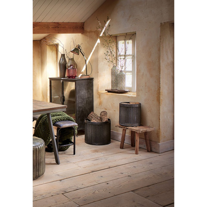 Taboret drewno CEDRO 50x31x43 cm Light & Living