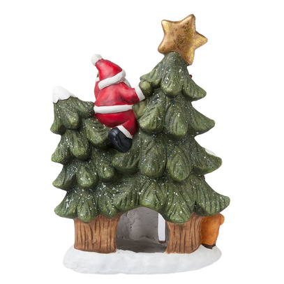 Lampion domek ceramiczny 33 x 14 x 50 cm