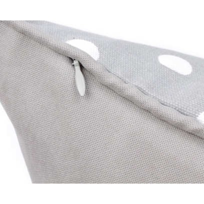 Poduszka dekoracyjna z wkładem Dots Grey 40 x 60 cm  We Love Beds
