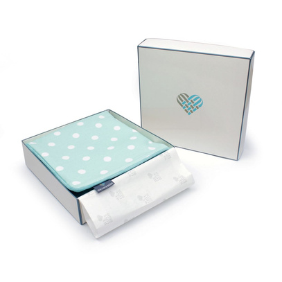 Poduszka dekoracyjna z wkładem Dots Mint 60 x 60 cm  We Love Beds