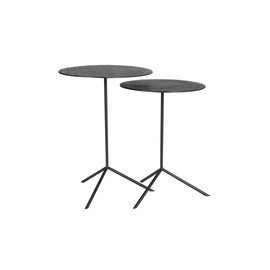 Stoliki PELARCO S/2 Ø36x48+Ø39x52 cm Light & Living