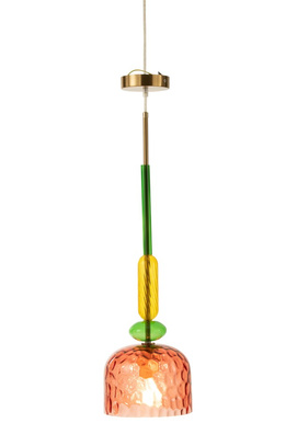 Lampa sufitowa Fiona Glass Mix 160x20x20 cm