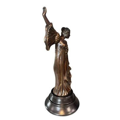 Figura Kobieta Brąz 44x26x18