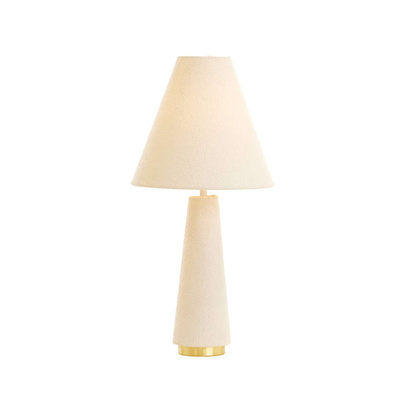 Lampa stołowa DEVIA bouclé cream