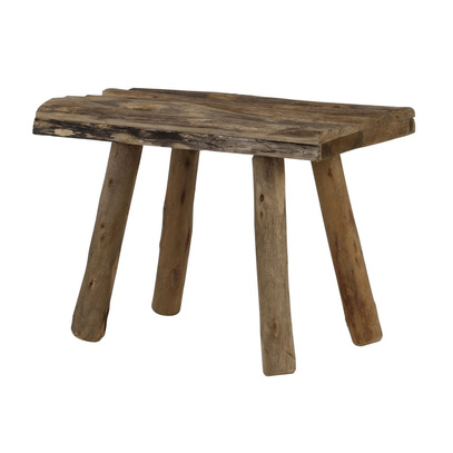 Taboret drewno CEDRO 50x31x43 cm Light & Living