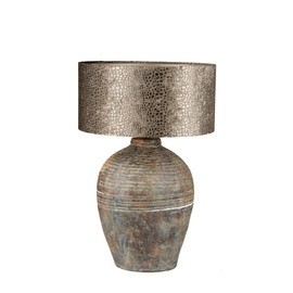 Lampa podstawa beton zdobiony H50 cm