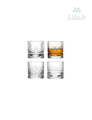 Szklanka Whiskey - kpl.4 szt La Rochere 