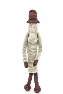 Trąbalin lniany H37 cm