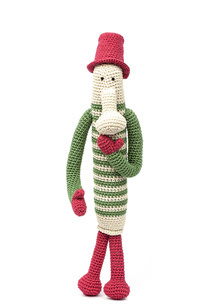 Trąbalin w zielone paski H37 cm HOA MOA