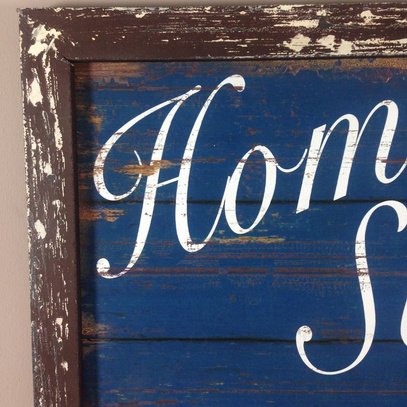 Lustro z napisem HOME SWEET HOME 52S032 Clayre & Eef