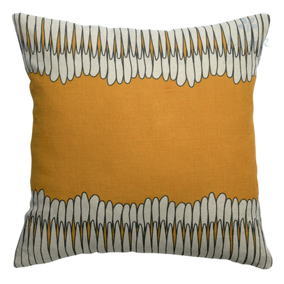 Poduszka len ZEFF MONA OCHRA 45 x 45 cm