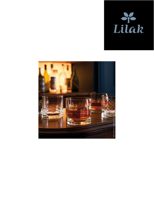 Szklanka Whiskey - kpl.4 szt La Rochere 