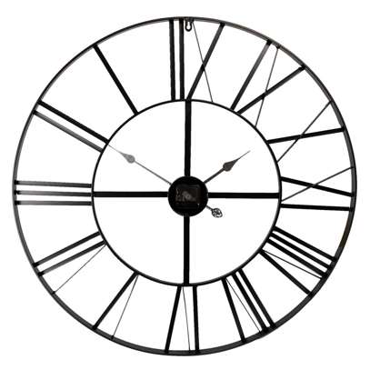 Zegar ścienny, ażurowy Ø 80x4 cm 